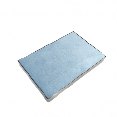辉县Blue velvet tray - small